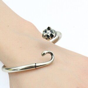 STERLING SILVER KBN KABANA CAT BRACELET